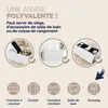 Casaria Banc de rangement blanc 115x38x38cm Coffre de Voir les images du produit 5