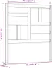 The Living Store Bett-Kopfteil Schwarz 81x4x104 cm Produktbild-Vorschau 6