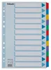 Esselte Karton-Register, blanko, A4, 12-teilig, mehrfarbig Productafbeelding-voorbeeld 3