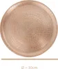 Plateau Vintage Plateau de service Déco Jinan Or 30cm Voir les images du produit 5