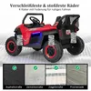 COSTWAY Auto per bambini a 2 posti con telecomando 2.4G, Anteprima dell’immagine prodotto 7