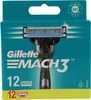 Gillette Mach 3 náhradní břity na holení 12 ks XXL Náhled obrázku produktu 5