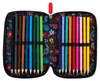 Astuccio a tre lembi con accessori Stitch Mint Aloha Anteprima dell’immagine prodotto 3