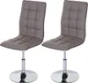 lot de 2 chaises de salle à manger HWC-C41, chaise de Voir les images du produit 1
