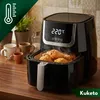Kuketo | Wkłady Papierowe Do Air Fryer 27 × 27 cm – 125 Podgląd zdjęcia produktu 7