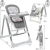 Baby Vivo 3in1 Kinderhochstuhl / Babywippe höhenverstellbar Produktbild-Vorschau 7