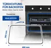 Türdichtung passend wie Miele 6432220 Gummi rundum mit 4 Produktbild-Vorschau 2