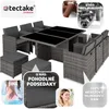 TecTake 403821, Šedá, 10 sedadlo/sedadel, Dospělí a děti, Náhled obrázku produktu 4