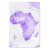 MuchoWow® Mauspad Mousepad Karten - Afrika - Aquarell 40x60 Produktbild-Vorschau 1