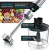 Arendo Set mixeur plongeant 1000W acier inoxydable, Pied à Voir les images du produit 4