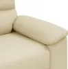 vidaXL 2-Sitzer-Sofa Creme 180x81x84 cm Kunstleder Produktbild-Vorschau 8