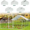 Jayseuw pollaio 3x8x2m Pollaio Piccola casa per animali Anteprima dell’immagine prodotto 10