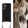 Selencia Nova Croco Phone Case avec cordon et porte-cartes Voir les images du produit 2