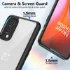 Close-up of a phone case on a partially white and colorful background, highlighting its features. Produktbild-Vorschau