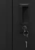 vidaXL Schließfachschrank Schwarz 38x40x180 cm Stahl Produktbild-Vorschau 6