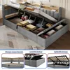 Merax Tagesbett 140x200 cm, Daybett Polsterbett mit Produktbild-Vorschau 6