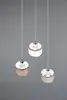 Suspension KAPRUN argent et nuances d'argent, 3xE14x28W, Voir les images du produit 12