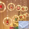 3m Weihnachten LED Lichtervorhang DIY Lichterkette Produktbild-Vorschau 5