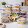 Zestaw 12× lunchbox pojemniki na żywność - szczelne pudełka Podgląd zdjęcia produktu 5