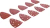 Schleifblatt-Satz für Multischleifer | 145 x 100 mm | K 40 Produktbild-Vorschau 2