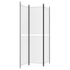 vidaXL 3-częściowy parawan biały 150x200 cm tkanina Podgląd zdjęcia produktu 5