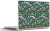 MuchoWow® Laptop Aufkleber Sticker Cover Muster - Dschungel Produktbild-Vorschau 1
