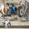 HOMCOM Support moto, support moto universel pouvant Voir les images du produit 4