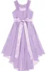 Mädchen Partykleid Gr. 128 cm – Festliches Chiffon Kleid Produktbild-Vorschau 4