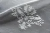 Jacquard Bogenstore Gardine, 145x600, Barock Blumenmuster Produktbild-Vorschau 8