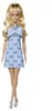 Poupée Barbie Fashionistas MATTEL en robe bleue HYT93 Voir les images du produit 4