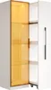 Merax glazen vitrine met LED-verlichting, twee deuren, Productafbeelding-voorbeeld 8