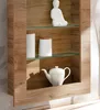Závěsná Vitrína Como, Dub - Truffle Honey, 71 x 178 x 15 Náhled obrázku produktu 8