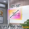 RICOO TV Wandhalterung Schwenkbar Fernseher Halterung für Produktbild-Vorschau 8