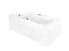 Badewanne Rechteck 140x70 mit AcrylSchürze, Handgriffen, Produktbild-Vorschau 5