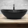 LuxeBath umývadlo Oválne umývadlo na dosku, 59x38x19 cm, Náhľad obrázku produktu 4