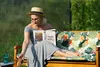 4L Textil Gartenbankauflage mit Rückenlehne aus Produktbild-Vorschau 9