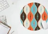 MuchoWow® Mauspad Mousepad Retro - Kreis - Design 40x40 cm Produktbild-Vorschau 6