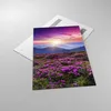 Bilder auf glas - Einteilig - Wiese Berg Himmel Landschaft Produktbild-Vorschau 2