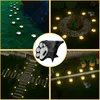 4er Set Solar Gartenleuchten Pfoten, LED Tierpfoten Produktbild-Vorschau 3