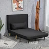 HOMCOM Schlafsessel, 2-in-1 Schlafsofa mit Bettfunktion, Produktbild-Vorschau 2