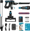 A collection of vacuum cleaner parts and accessories laid out on a white background. Produktbild-Vorschau