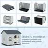 GOPLUS Hundehütte Outdoor, wetterfester Hundekäfig mit Produktbild-Vorschau 5
