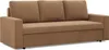 A brown sofa is shown against a white background. Produktbild-Vorschau