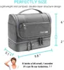 Kulturbeutel, Kulturtasche, Kosmetiktasche mit Mesh und Zip Produktbild-Vorschau 8