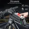 ROCKBROS Fahrradtasche Rahmentasche für Handy 6.00''  Produktbild-Vorschau 4
