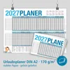 itenga Urlaubsplaner Projektplaner 2027 Wandkalender DIN A2 Produktbild-Vorschau 2