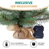 Künstlicher Weihnachtsbaum LED warmweiß kiefernähnlich mit Produktbild-Vorschau 5
