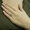0,53 Carat Diamant Solitär Ring Antragsring 14 Karat Produktbild-Vorschau 2