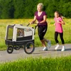 tectake® Hundeanhänger WoofRider 3in1 multifunktional Produktbild-Vorschau 9