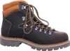 A single black and brown hiking boot shown from a side-diagonal angle against a white background. Anteprima dell’immagine prodotto